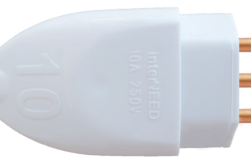 PLUG 2P+T MACHO 10A CZ TITA