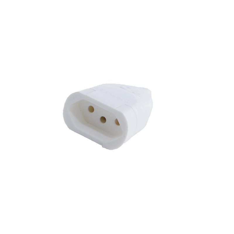 PLUG 2P FEMEA 10A BR TITA