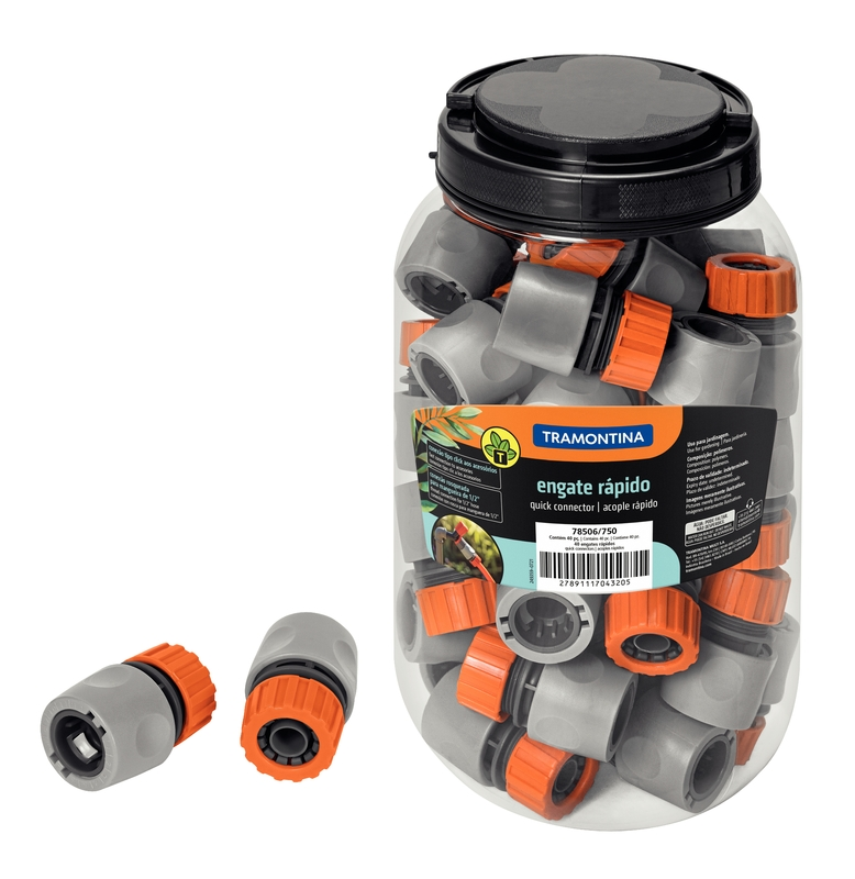 ENGATE RAPIDO P/MANGUEIRA 1/2″ 40UN
