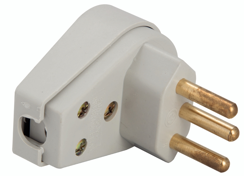 PLUG 2P+T MACHO 20A CZ TRIANG