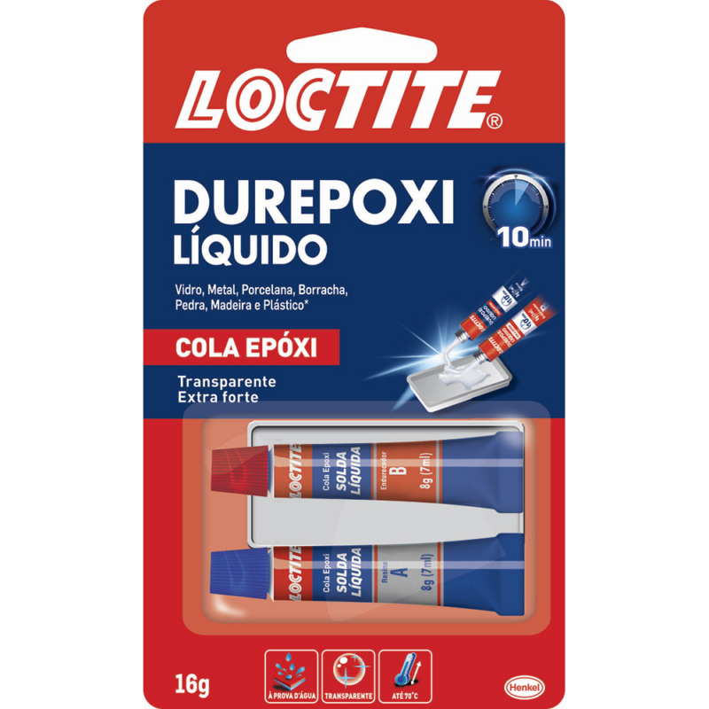 ADESIVO EPOXI 16GR 10 MIN DUREPOXI LIQUI