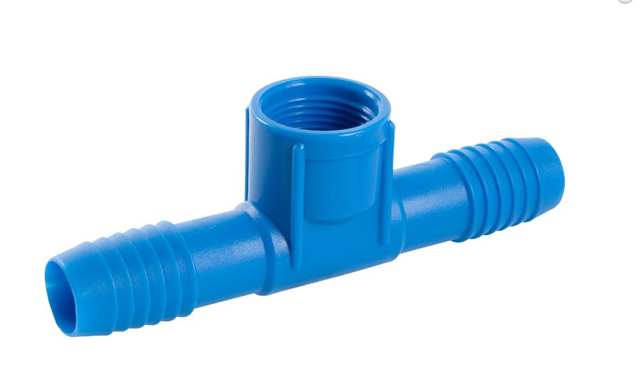 TE POLIET P/MANG INTER 3/4" AZ