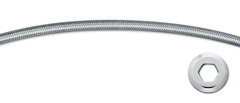ENGATE INOX FLEX TRANC  60CM