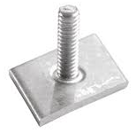PERFIL PORCA LOSANGULAR C/PINO 1/4″