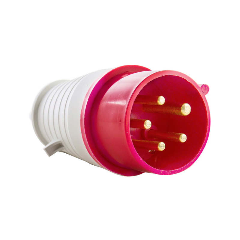 PLUG IND 3P+T+N 32A 380V VERM