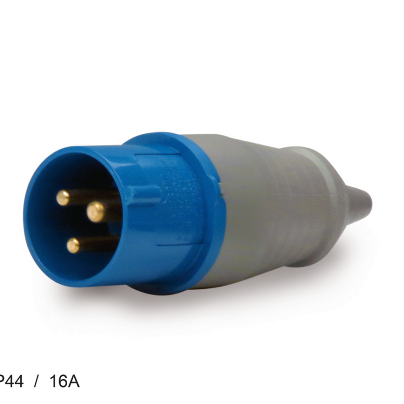 PLUG IND 3P+T 32A 220V AZUL