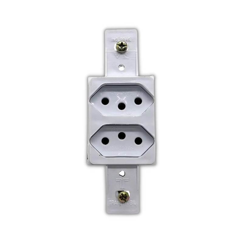 TOMADA COND QUAD DUPL S/PL 2P+T 20A BR