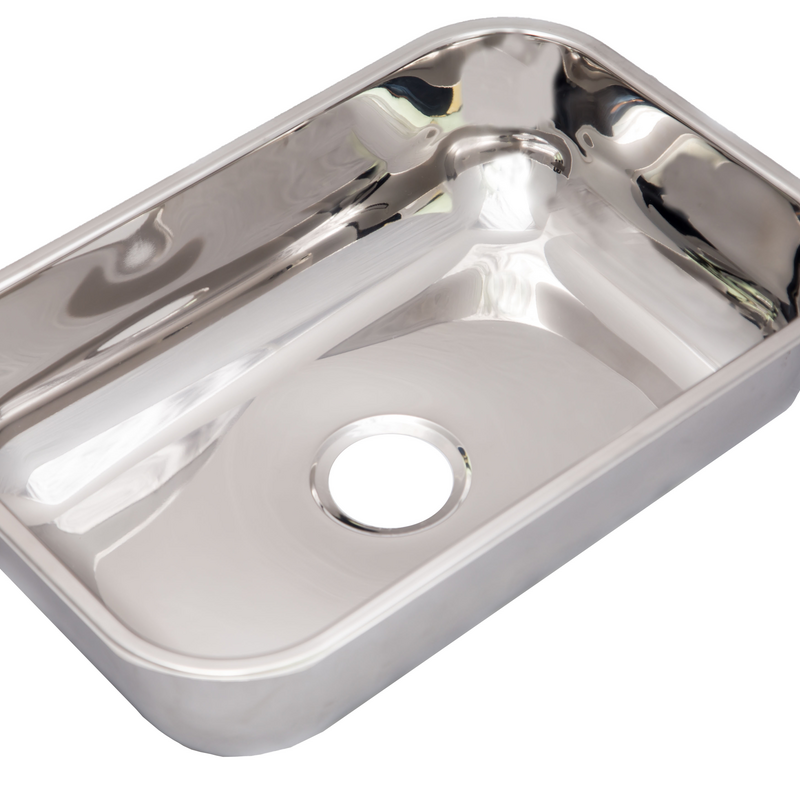CUBA INOX N1 46X30X11 430 AB 3.1/2 S/VAL