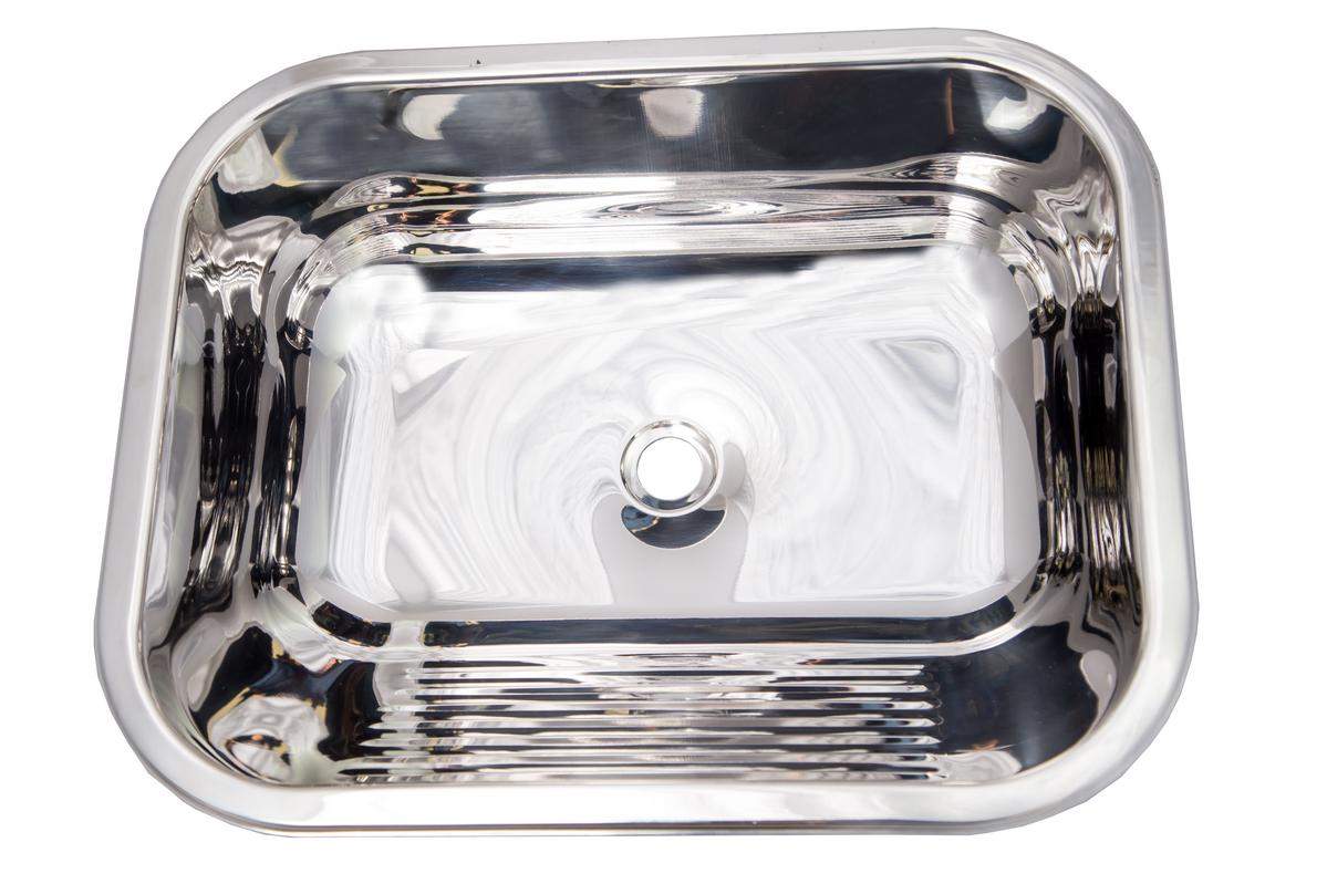 TANQUE INOX 304 50X40X22 27L AB S/VAL
