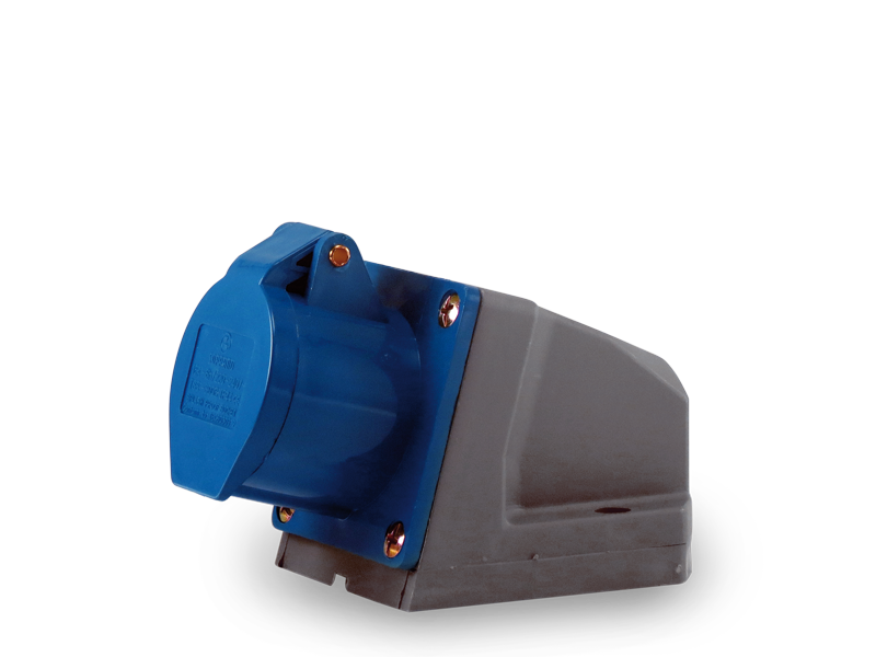TOMADA IND SOB 3P+T 32A 220V AZUL