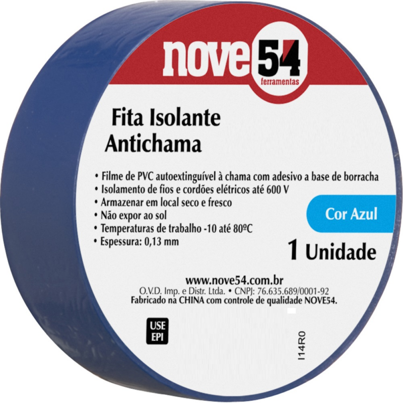 FITA ISOLANTE 19MMX10MT AZ