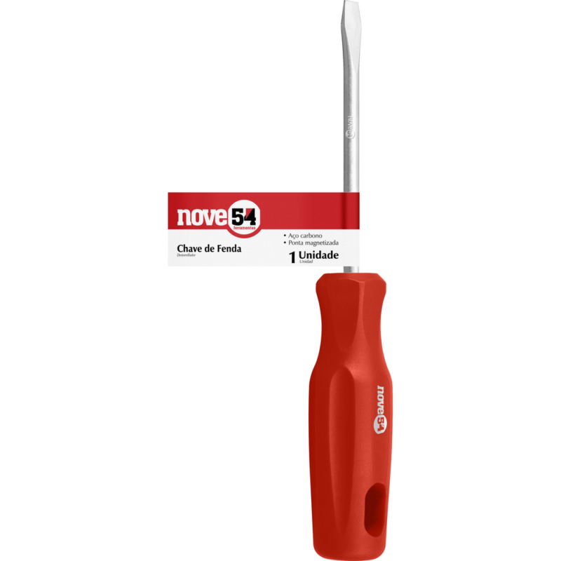 CHAVE DE FENDA 1/8X5″ IMANTADA