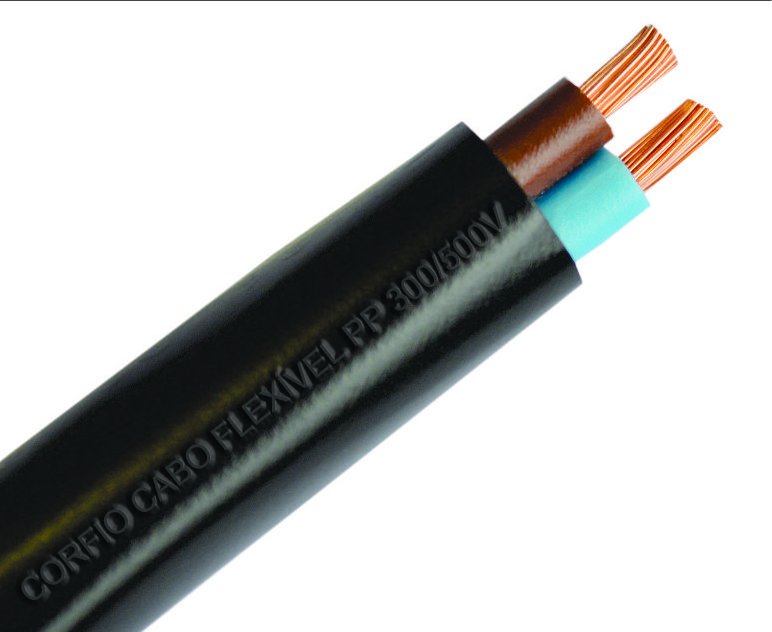 CABO PP 2X 2,5MM 1KV HEPR BB 500MT