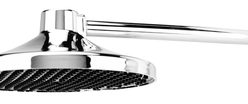 CHUVEIRO C/BRACO 10″ DE 1/2″ ABS CR