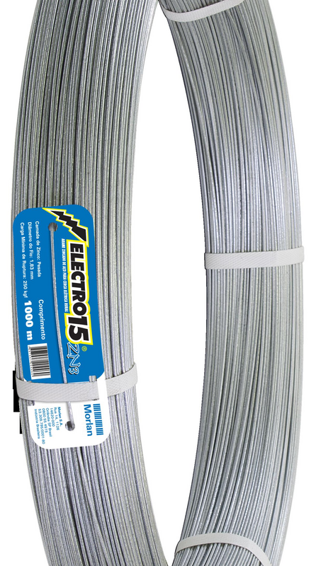 ARAME LISO P/CERCA ELETRIC 1,83MMX1000MT