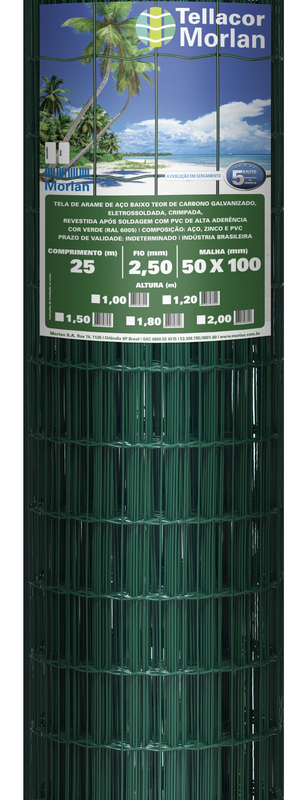 TELA SOLD TELLACOR 2,50MMX1,80MX25MT VD