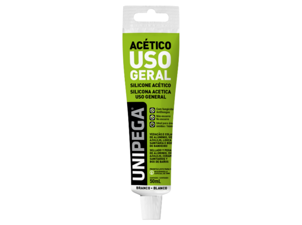 SILICONE ACETICO BRANCO 50GR