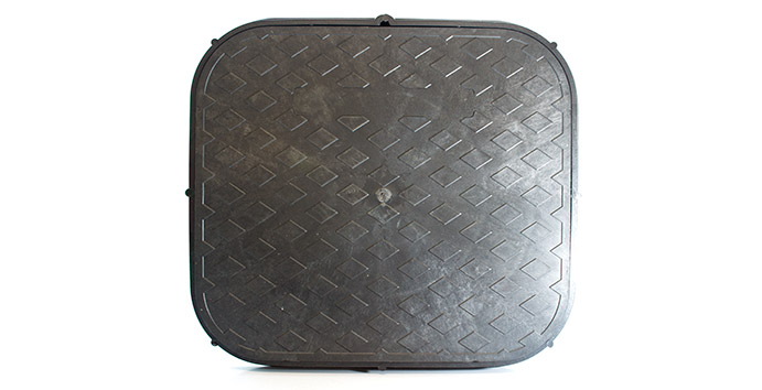 TAMPAO PVC T-40 LISO 40X40