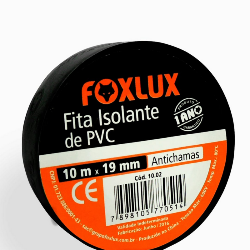 FITA ISOLANTE 19MMX20MT PT