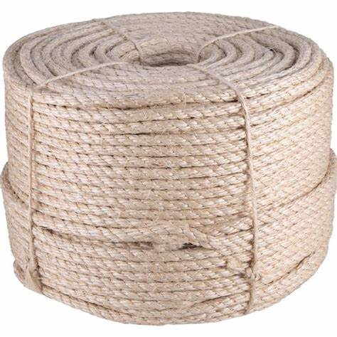 CORDA TORCIDA SISAL 10MM 14KG 220MT