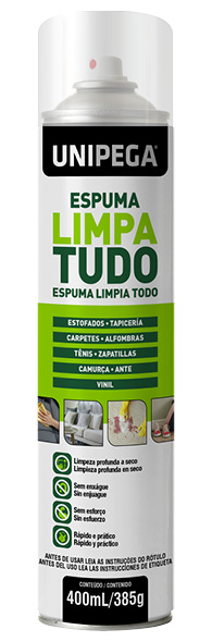 ESPUMA LIMPA TUDO SPRAY 400ML 385GR