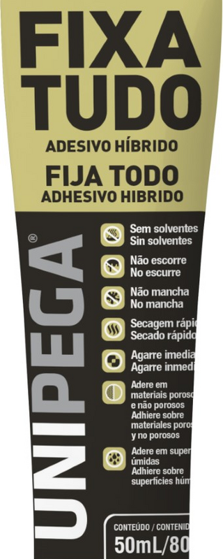 ADESIVO FIXA TUDO BRANCO 80GR