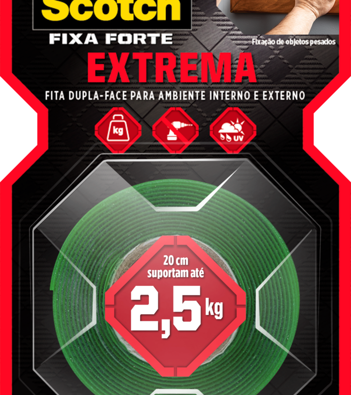 FITA D FACE EXTREME 12MMX2MT SCOTCH