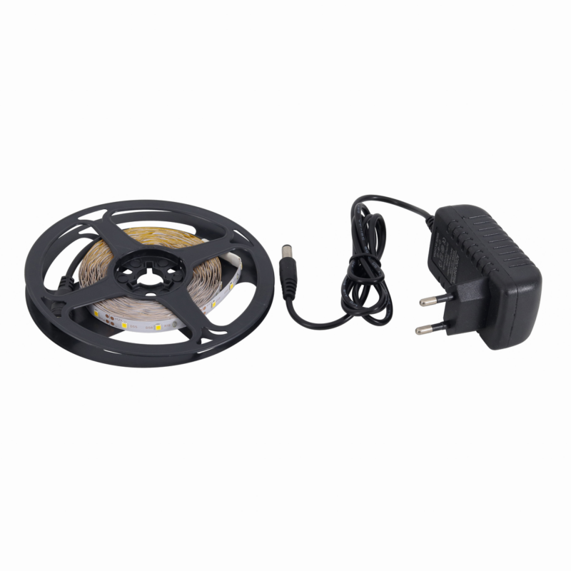 FITA LED  4,8W 5MT 12V 3K C/FONTE
