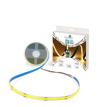 FITA LED 18W 5MT 12V 4K COB