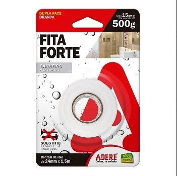 FITA D FACE BANHE 24MMX1,5MT FITA FORTE