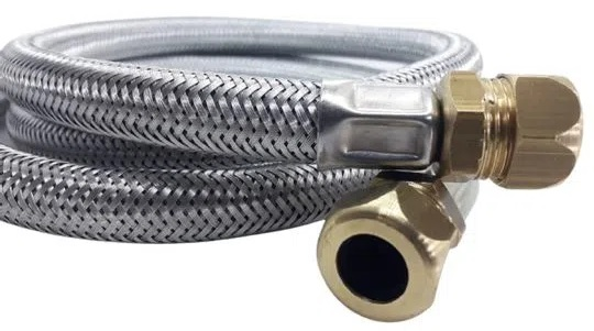 ENGATE INOX FLEX P/GAS 2,5MT DK X DK