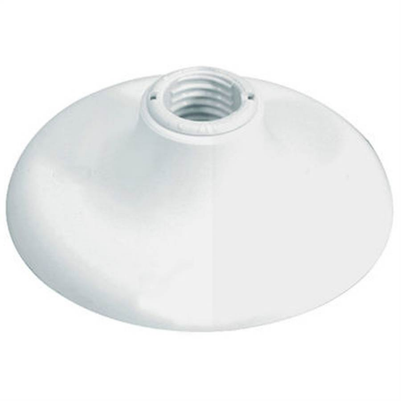 PLAFON PVC E27  40W  BR SOQ PORC