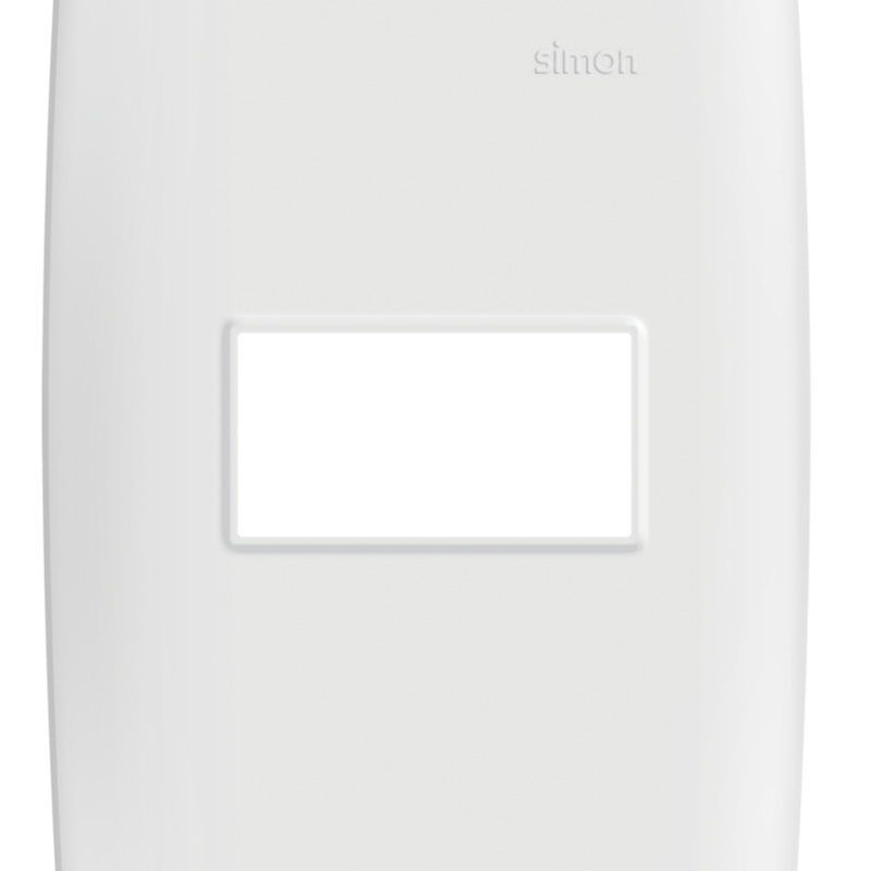 SIMON 30 PLACA 4X2 1MOD C/SUPORTE
