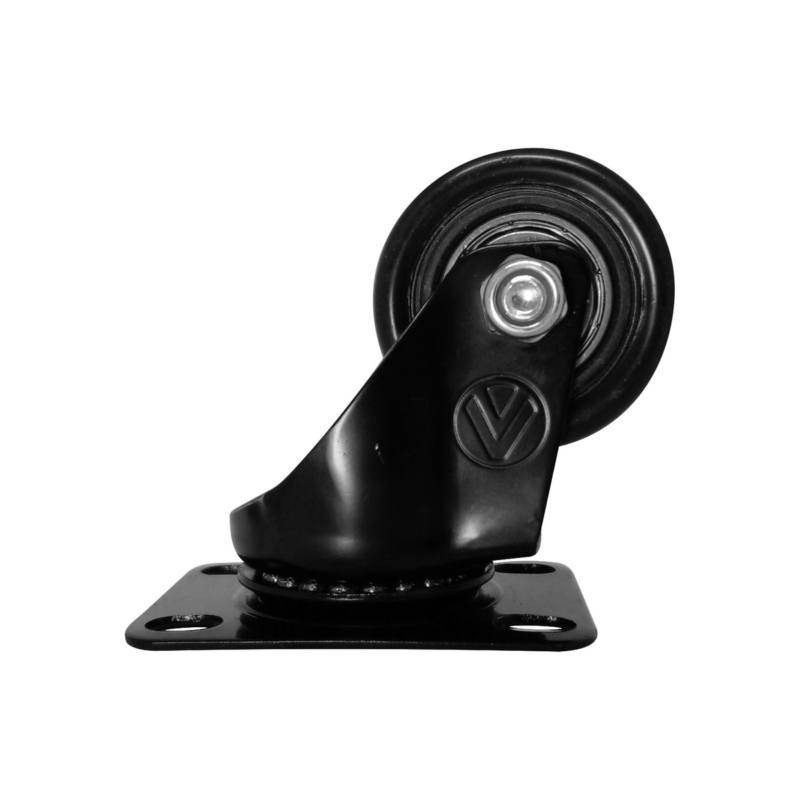 RODIZIO GIRAT 1.5/8″  PVC PRETO