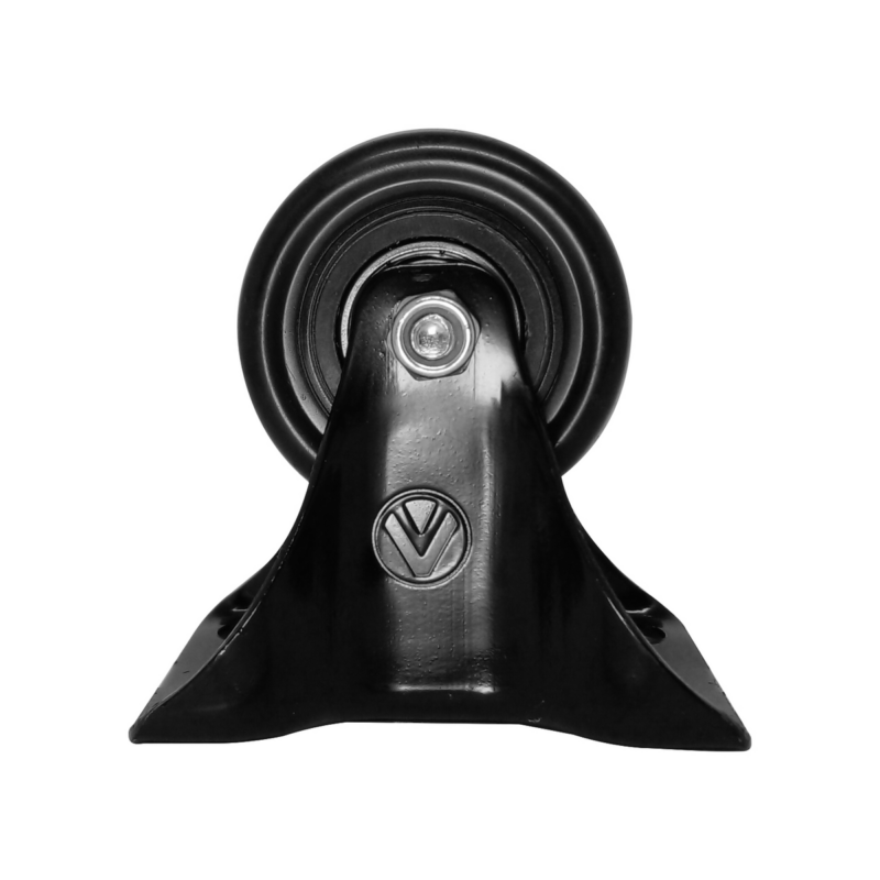 RODIZIO FIXO 2″ PVC PRETO S/FREIO