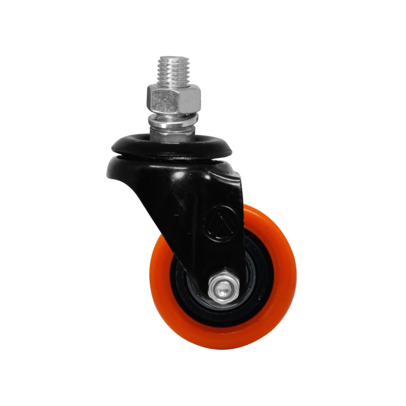 RODIZIO GIRAT 2″ PVC LARAJ C/PAR S/FREIO