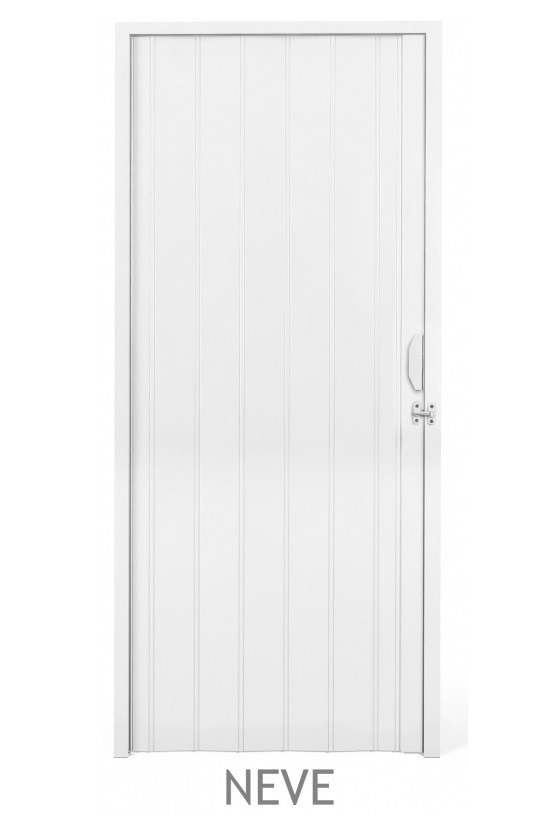 PORTA SANFONADA 90CM BRANCO NEVE
