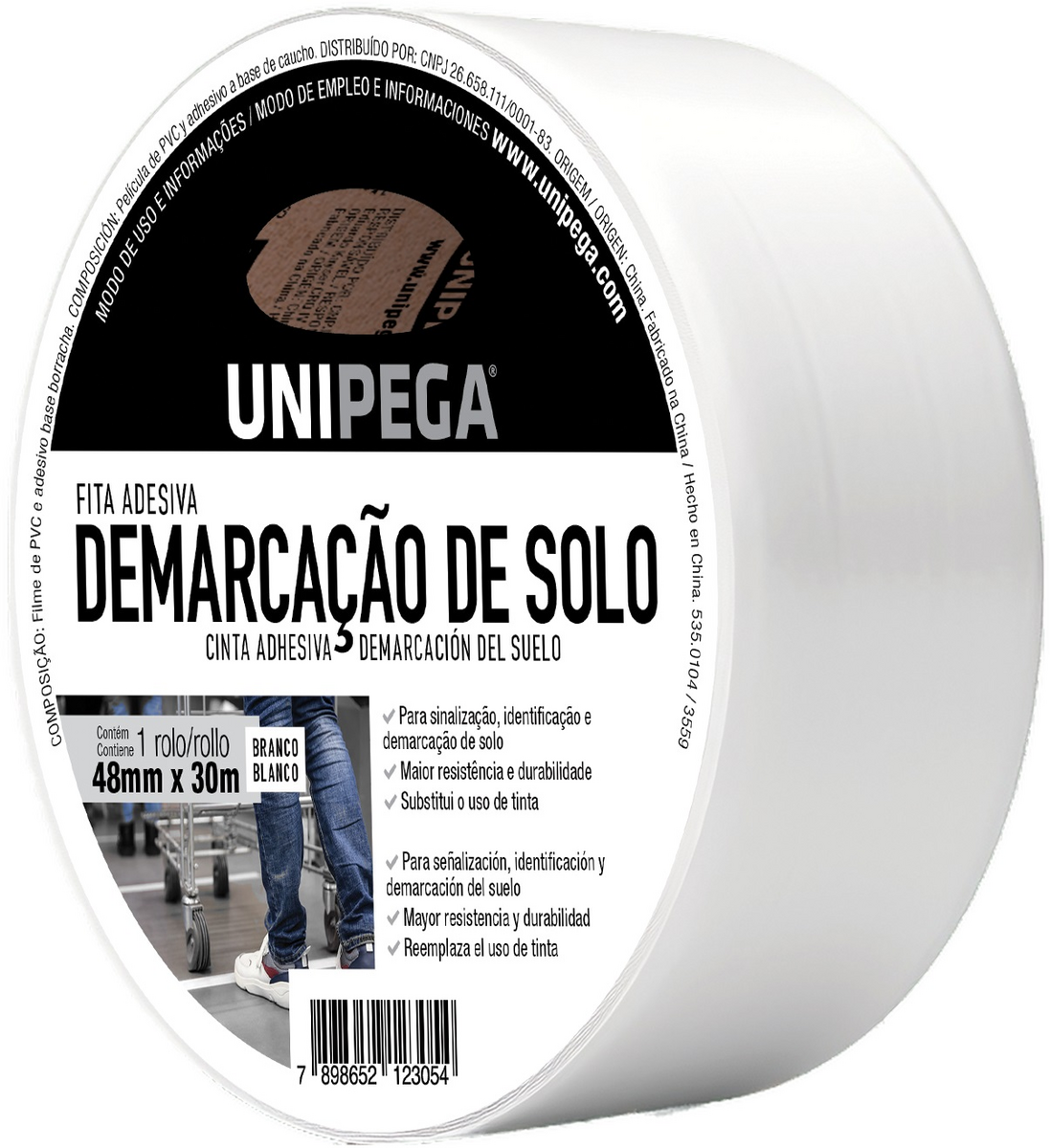 FITA DEMARCACAO SOLO 48MMX30MT BR