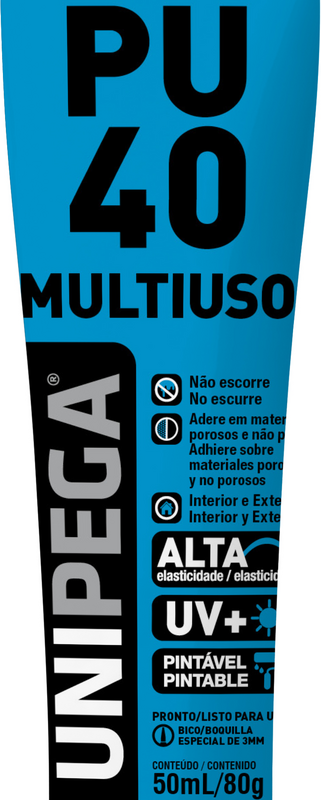 SELANTE PU CINZA  80GR PU40