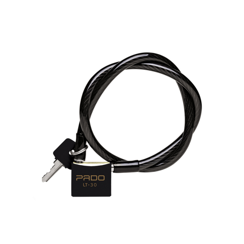 CADEADO LATAO BIKE 30MM 60CM PT BLIST