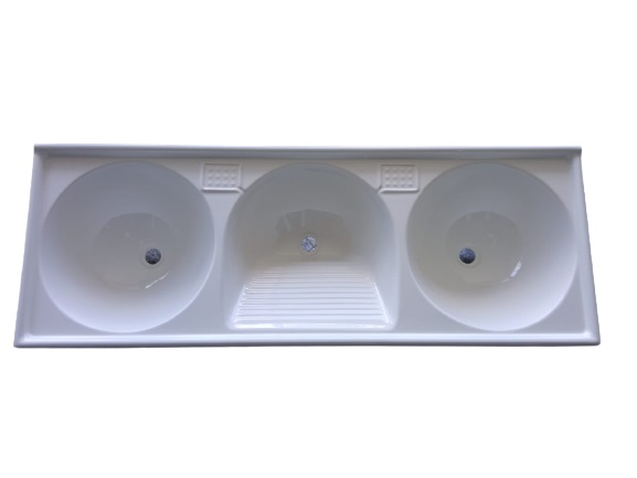 TANQUE DE FIBRA TRIPLO 1,45X53CM BR