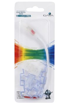 KIT CONECTOR P/FITA LED HIPER BRILHO 12V