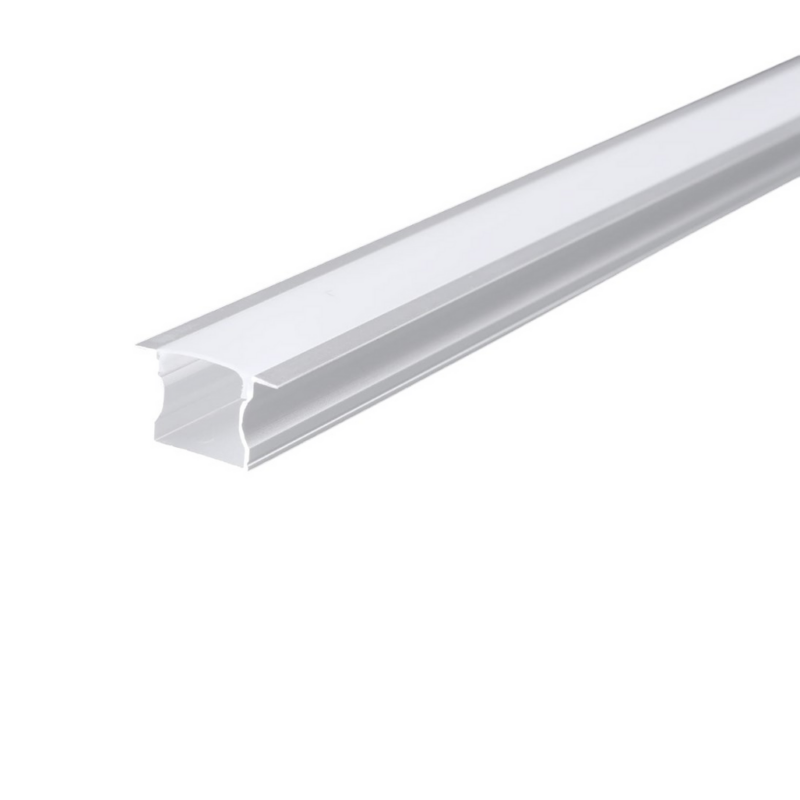 PERFIL P/FITA LED EMBUTIR 2MT BR POP