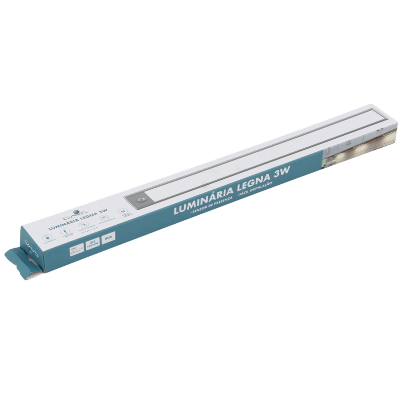 LUMIN MAGNETICA LEGNA 3W 6K
