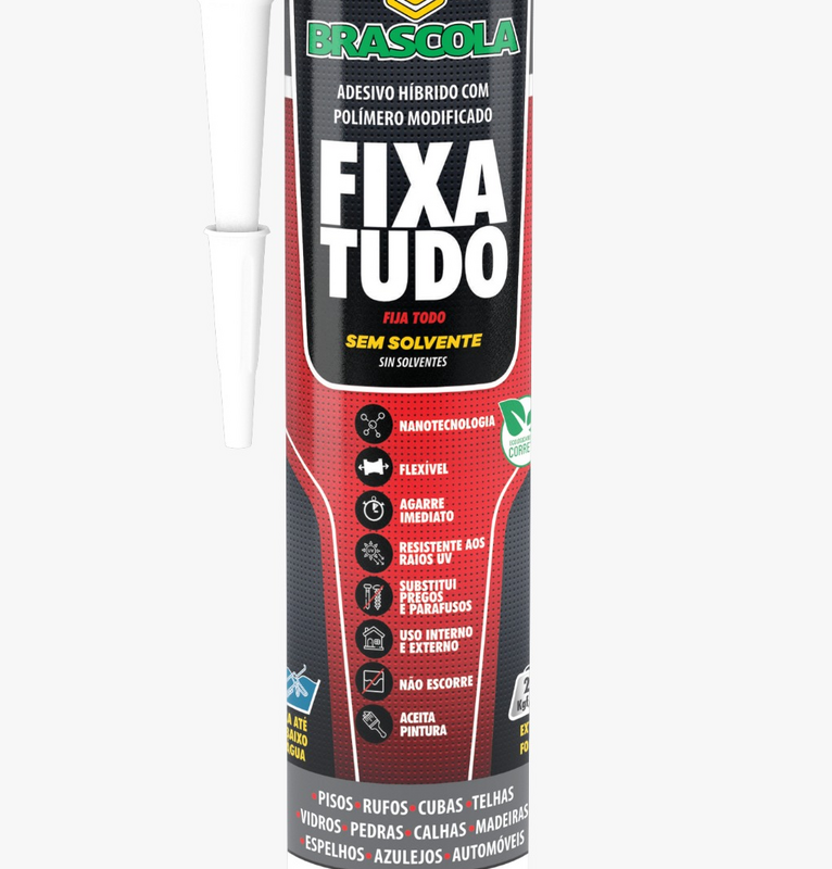 ADESIVO FIXA TUDO BRANCO 400GR