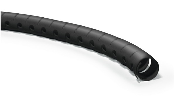 ORGANIZADOR DE CABOS C/ 2MT 5/8″ PRETO