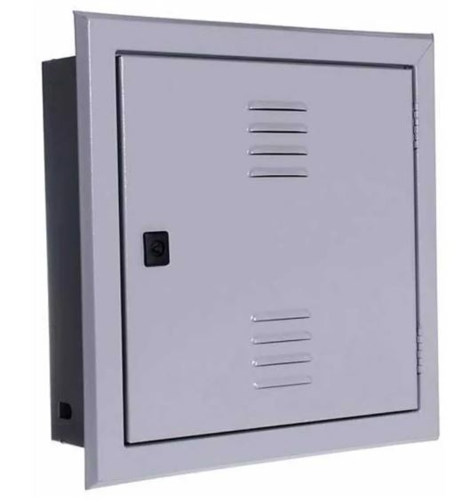CAIXA DE PASSAGEM EMB 40X40X12 METAL