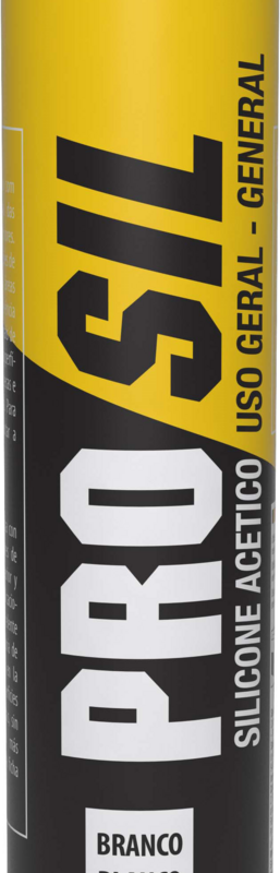SILICONE ACETICO BRANCO 244GR PRO SIL