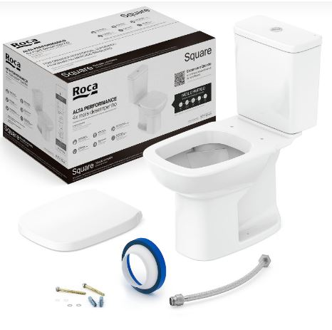 BACIA C/CX ACOP BR SQUARE KIT COMP