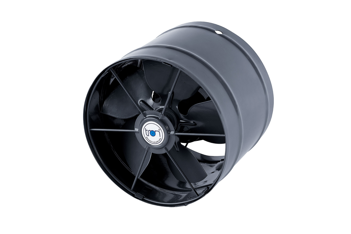 EXAUSTOR EMB 200MM IND BV GRAFITE